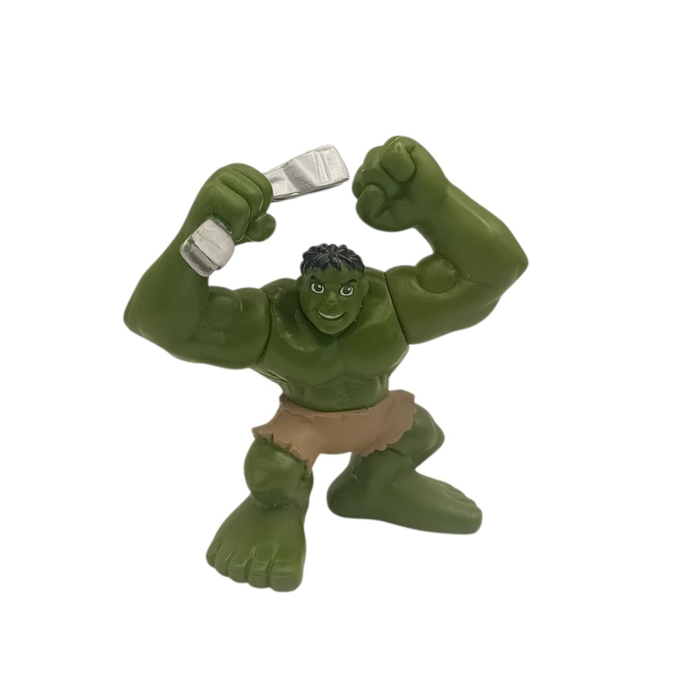 2008 Y2K Hasbro Marvel Super Hero Squad Incredible Hulk Action Figure I Beam‎
